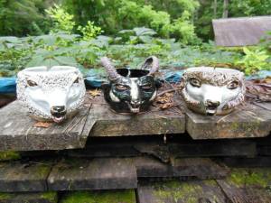 Heritage Breed Sheep Sculpted Yarn Bowls
