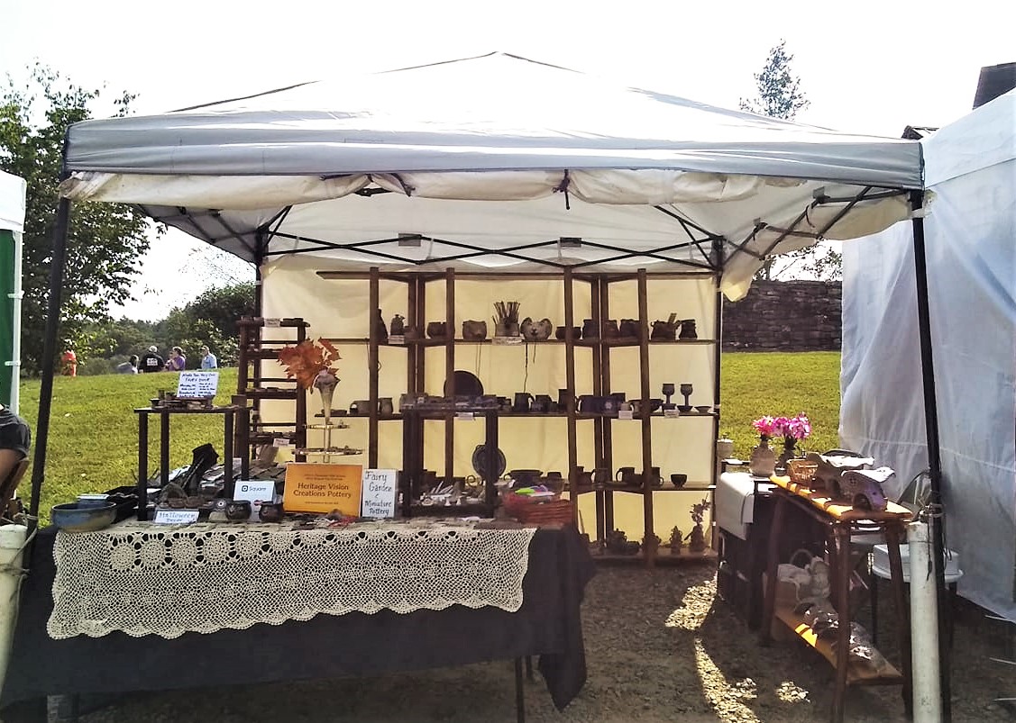 John C Campbell Fall Festival Vendor Booth 2019