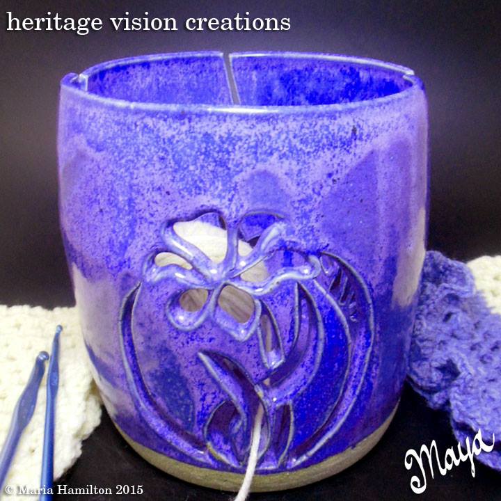 Iris Yarn Bowl