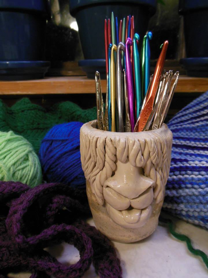 Long Hair Sheep Face Tool Cup