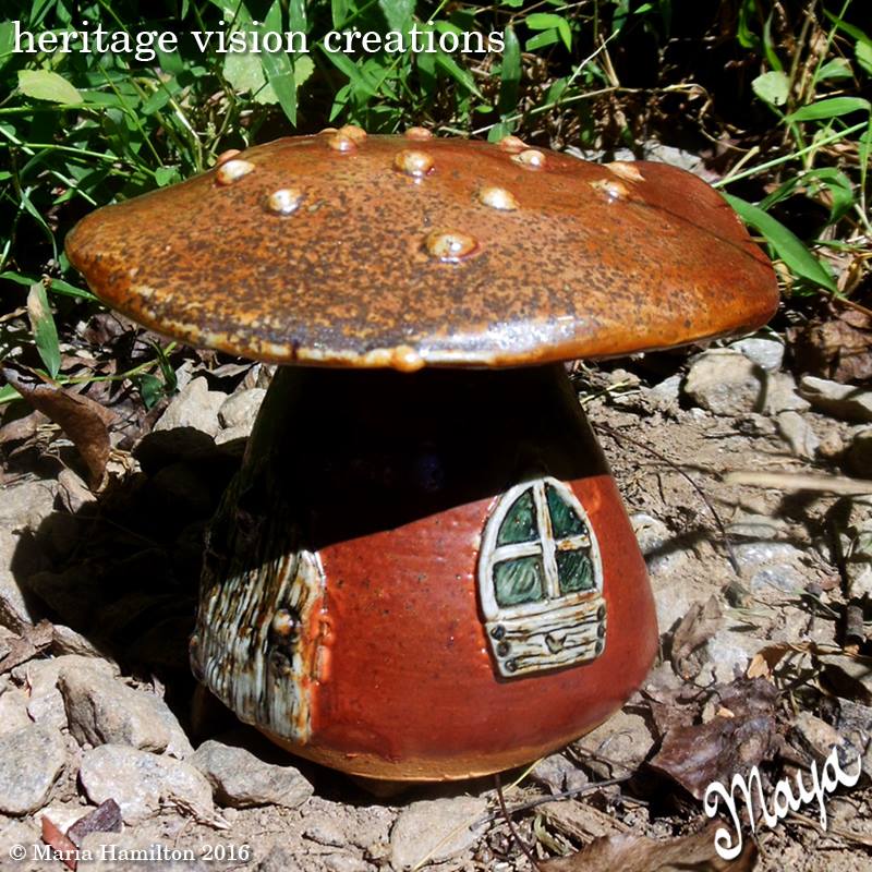 Wood Fired Mushroom Toad House