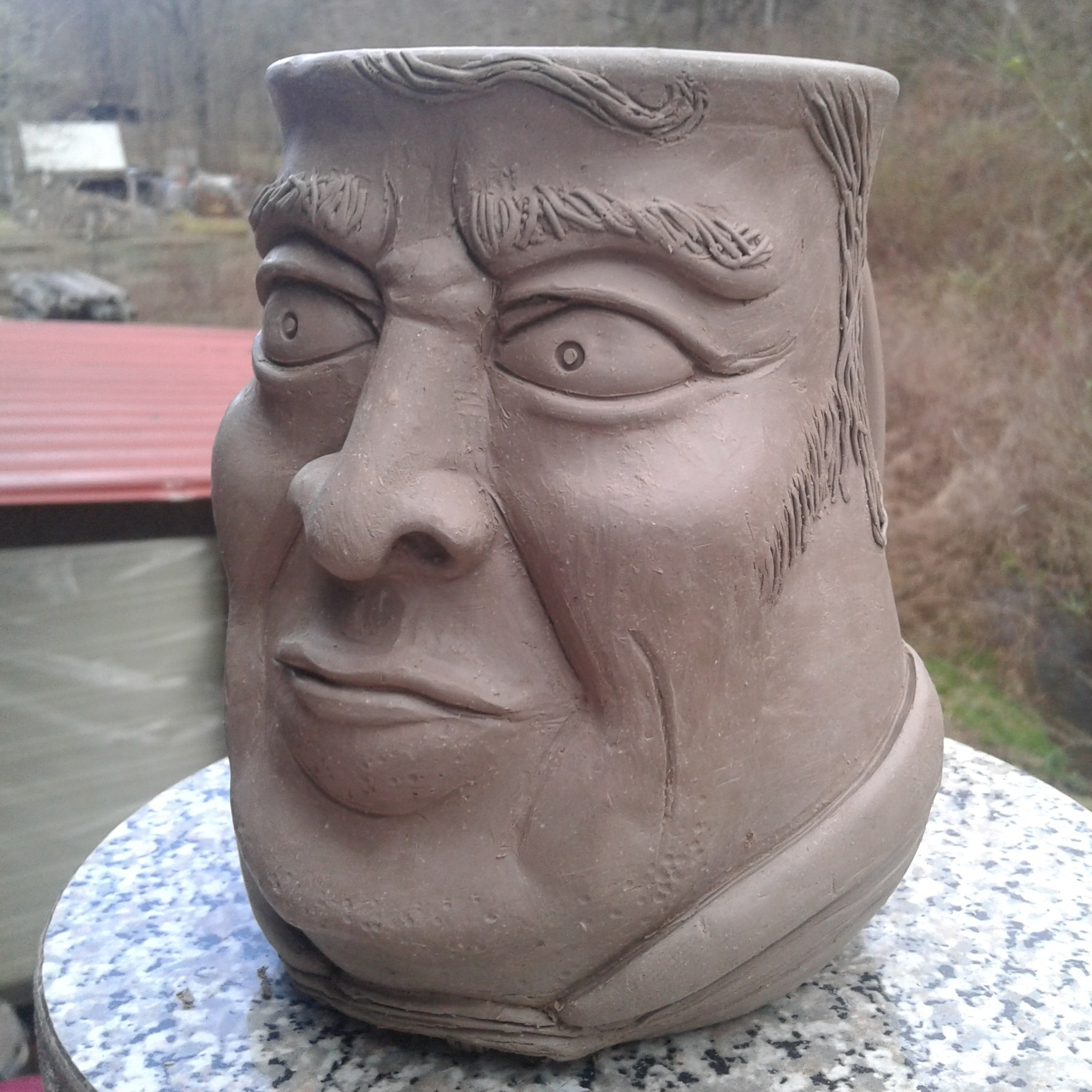 Zachary Taylor Face Mug