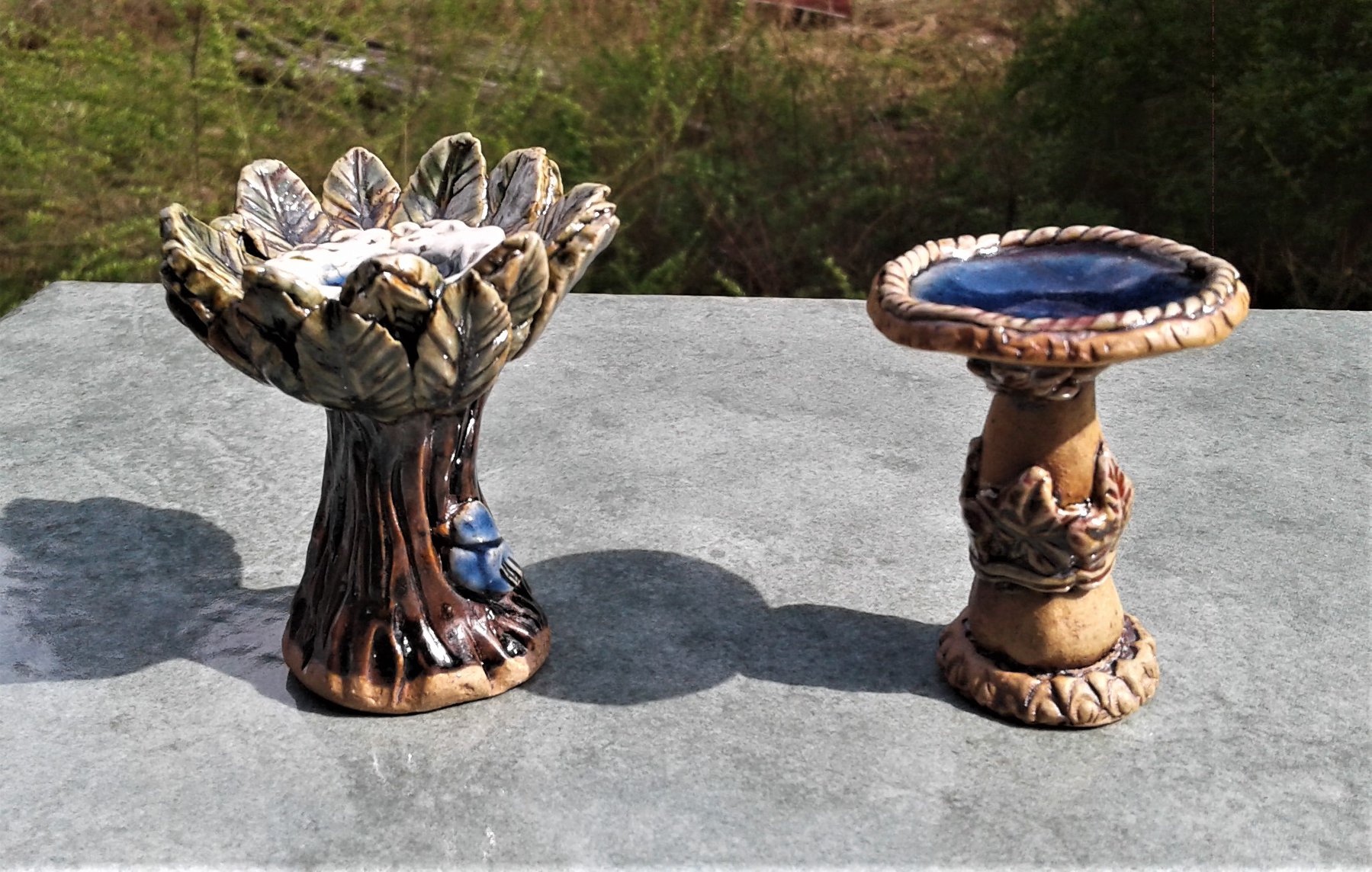 Fairy Garden Bird Baths