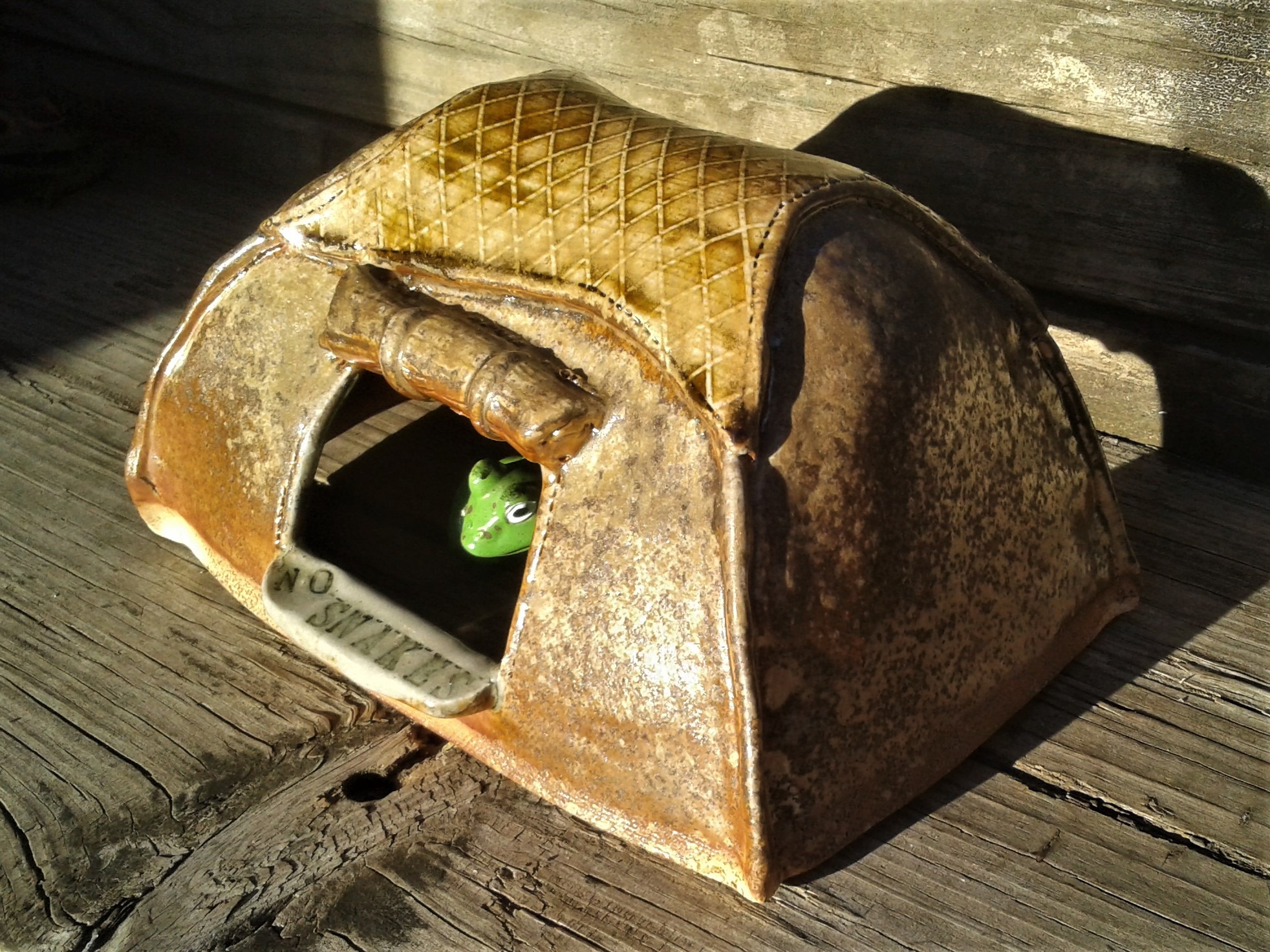 Wood Fired Toad Tent
