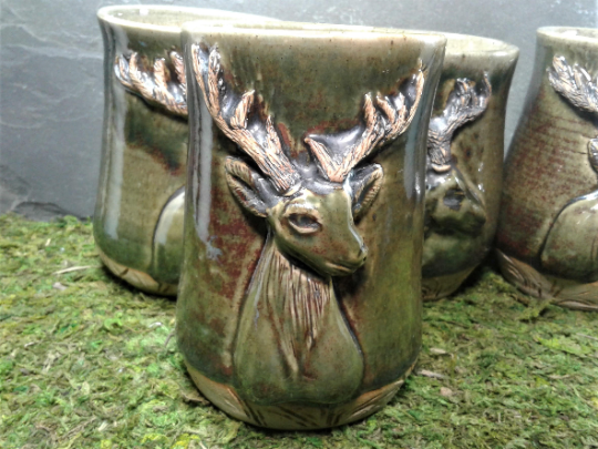 Green Deer Cups